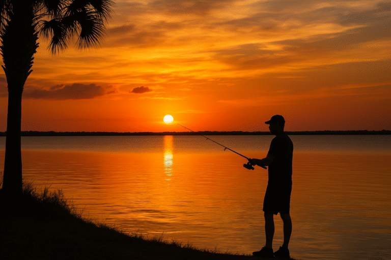 Man Fishing