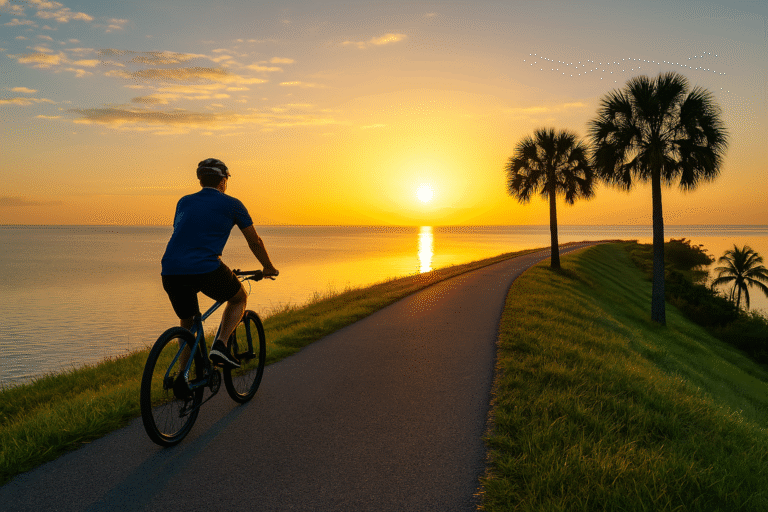 Man Biking